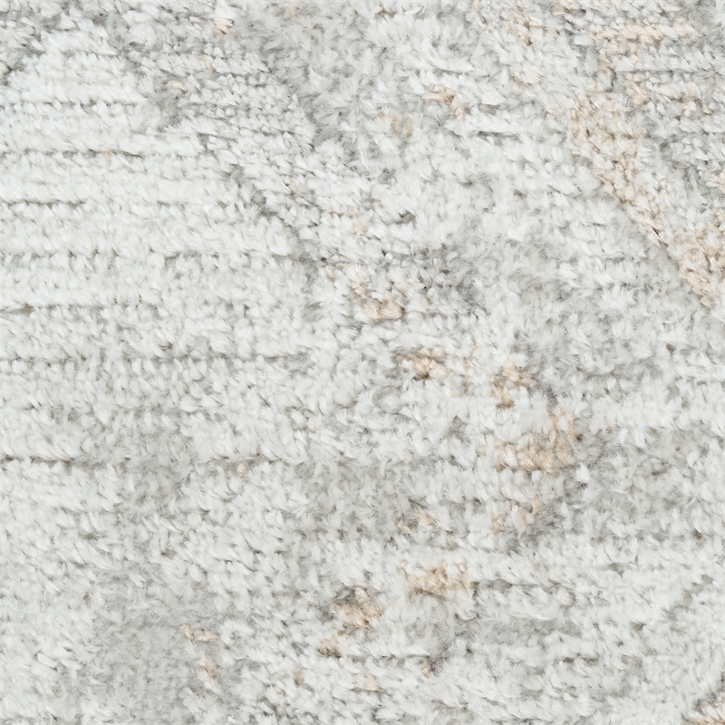 Nourison Home Dekor 5' x 7' Polyester Grey Area Rug