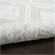 Nourison Home Dekor 5' x 7' Polyester Grey Area Rug