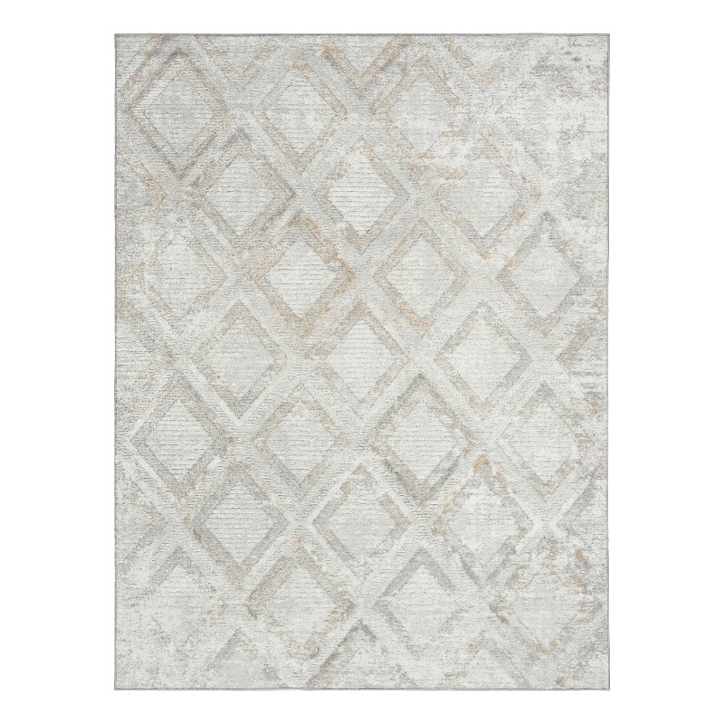 Nourison Home Dekor 5' x 7' Polyester Grey Area Rug