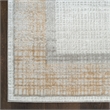 Nourison Home Dekor 5' x 7' Polyester Grey Area Rug