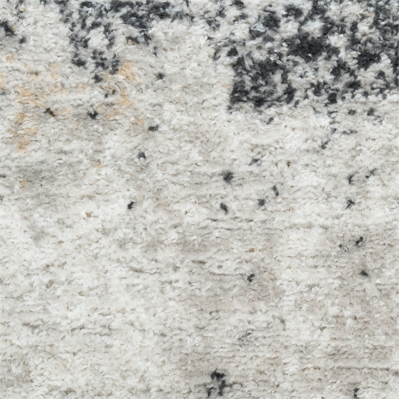 Nourison Home Dekor 5' x 7' Polyester Grey Charcoal Area Rug
