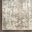 Nourison Home Concerto 6' x 9' Fabric Ivory Beige Area Rug