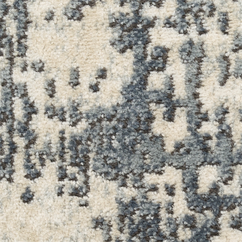 Nourison Home Concerto 6' x 9' Fabric Ivory Grey Area Rug