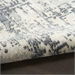 Nourison Home Concerto 8' x 10' Fabric Ivory Grey Area Rug