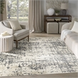 Nourison Home Concerto 8' x 10' Fabric Ivory Grey Area Rug