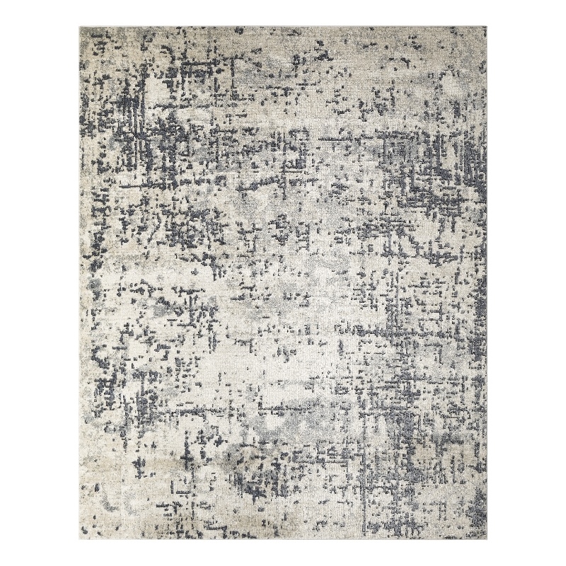Nourison Home Concerto 8' x 10' Fabric Ivory Grey Area Rug