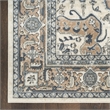 Nourison Home Concerto 6' x 9' Fabric Ivory Taupe Area Rug
