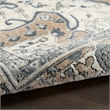 Nourison Home Concerto 6' x 9' Fabric Ivory Taupe Area Rug