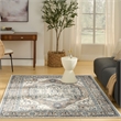 Nourison Home Concerto 6' x 9' Fabric Ivory Taupe Area Rug