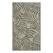Nourison Home Garden Oasis 2' x 4' Fabric Ivory Green Area Rug