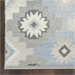 Nourison Home Copenhagen 8' x 10' Flatwoven Wool Ivory Blue Area Rug