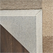 Nourison Home Copenhagen 8' x 10' Flatwoven Wool Ivory Mocha Area Rug