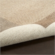 Nourison Home Copenhagen 8' x 10' Flatwoven Wool Ivory Mocha Area Rug