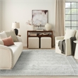 Nourison Home Dekor 8' x 10' Polyester Grey Area Rug