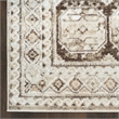 Nourison Home Dekor 5' x 7' Polyester Ivory Brown Area Rug