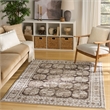 Nourison Home Dekor 5' x 7' Polyester Ivory Brown Area Rug