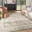 Nourison Home Dekor 8' x 10' Polyester Ivory Taupe Area Rug