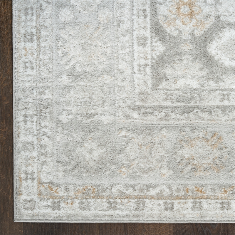 Nourison Home Dekor 8' x 10' Polyester Grey Area Rug