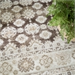 Nourison Home Dekor 5' x 7' Polyester Ivory Brown Area Rug