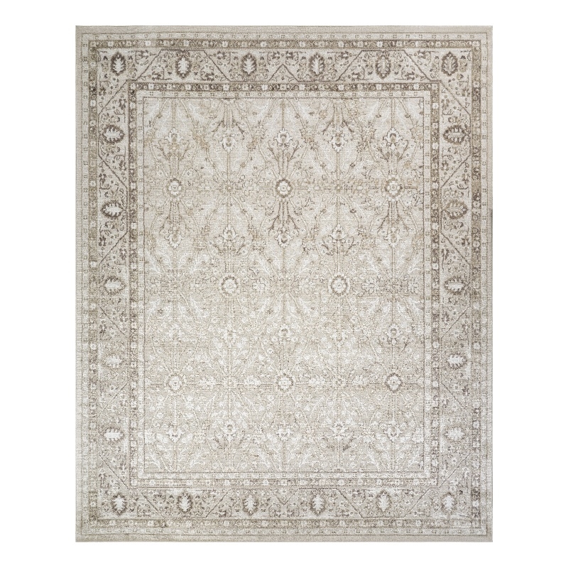 Nourison Home Dekor 8' x 10' Polyester Ivory Brown Area Rug
