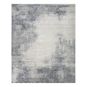 Nourison Home Dekor 8' x 10' Polyester Grey Navy Area Rug