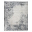 Nourison Home Dekor 8' x 10' Polyester Grey Navy Area Rug
