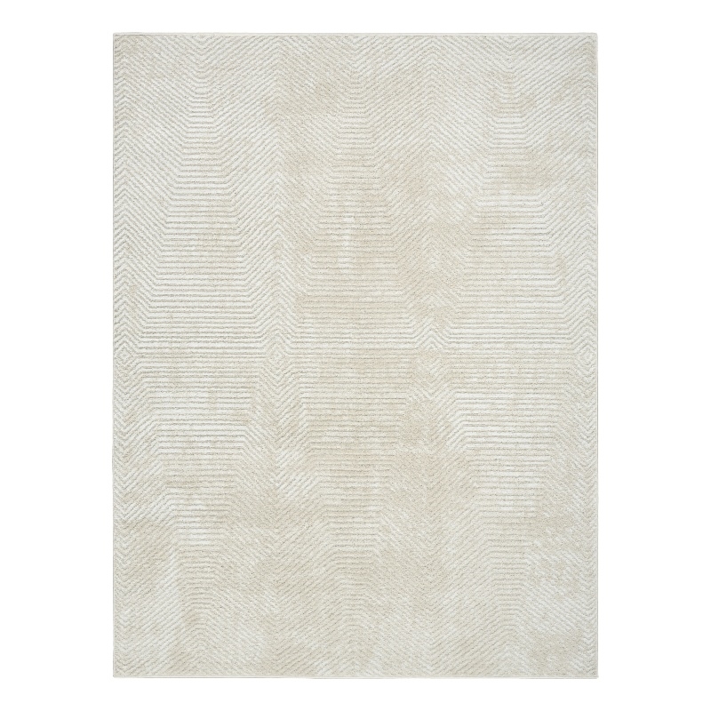 Nourison Home Dekor 5' x 7' Polyester Ivory Beige Area Rug