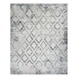 Nourison Home Dekor 8' x 10' Polyester Grey Navy Area Rug