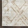Nourison Home Dekor 5' x 7' Polyester Ivory Taupe Area Rug