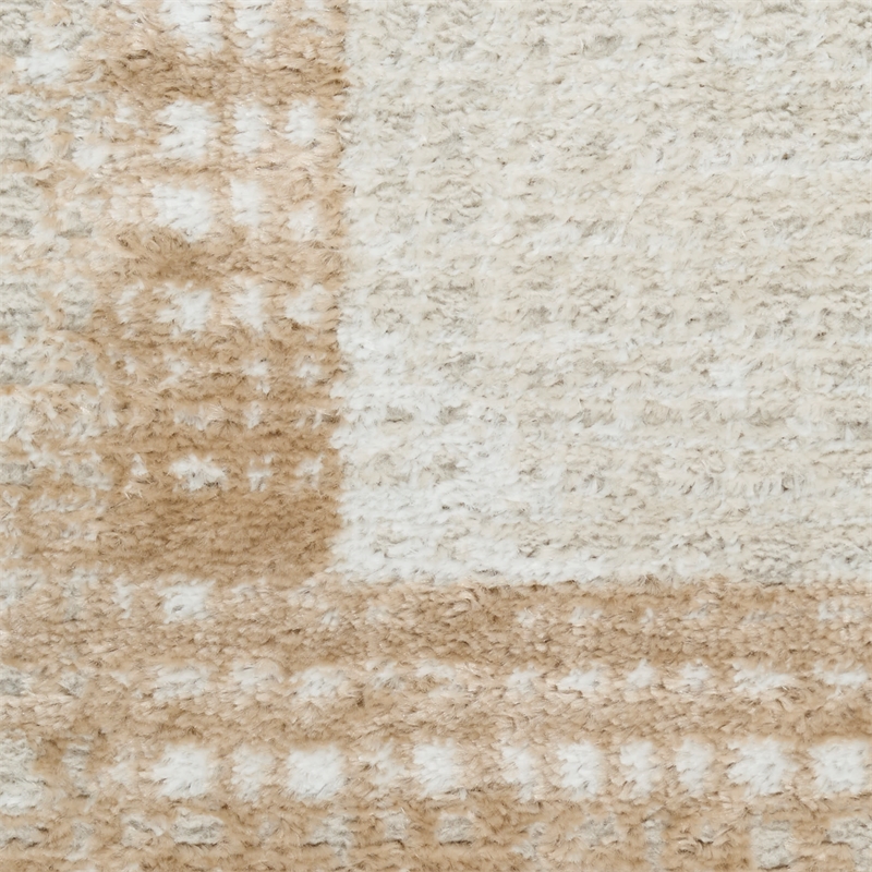 Nourison Home Dekor 5' x 7' Polyester Ivory Beige Area Rug
