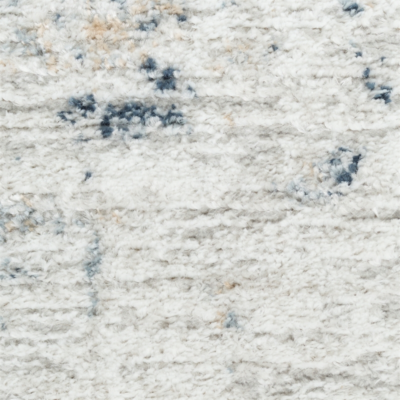 Nourison Home Dekor 8' x 10' Polyester Grey Navy Area Rug
