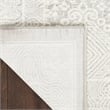 Nourison Home Renewed 8' x 10' Polyester Silver Ivory Area Rug