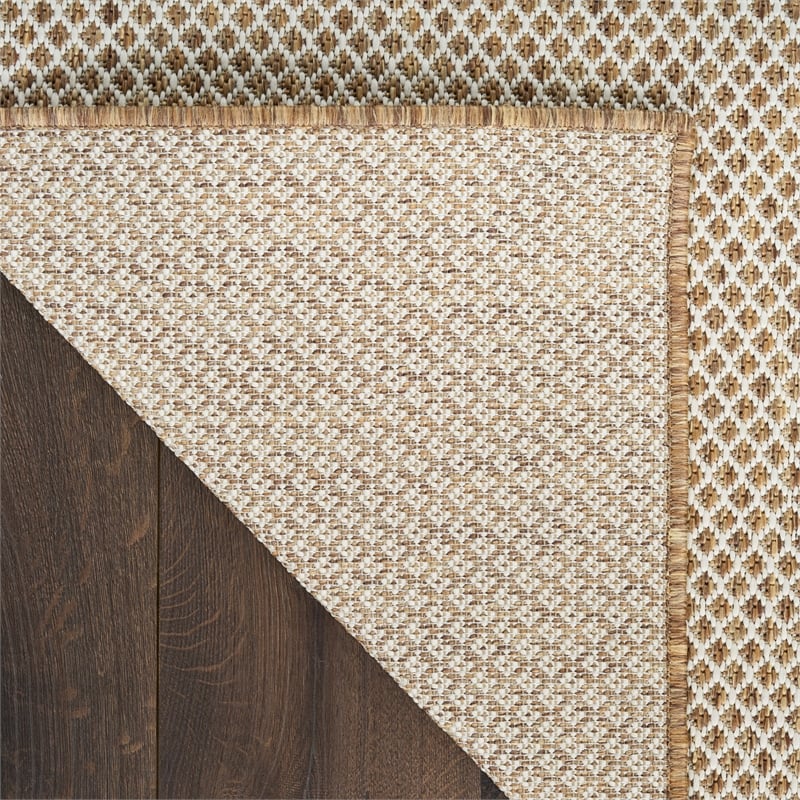 Nourison Home Courtyard 8' x 10' Jute Ivory Area Rug