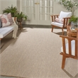 Nourison Home Courtyard 8' x 10' Jute Ivory Area Rug