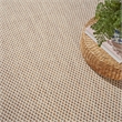 Nourison Home Courtyard 10' x14' Jute Ivory Area Rug