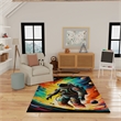 Nourison Home Imagination 7' x 9' Polyester Multicolor Area Rug