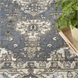 Nourison Home Concerto 7' x 10' Polyester Blue Area Rug