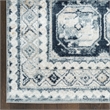 Nourison Home Dekor 8' x 10' Polyester Grey Navy Area Rug