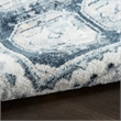 Nourison Home Dekor 8' x 10' Polyester Grey Navy Area Rug