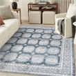Nourison Home Dekor 8' x 10' Polyester Grey Navy Area Rug