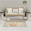 Nourison Home Dekor 8' x 10' Polyester Grey Navy Area Rug