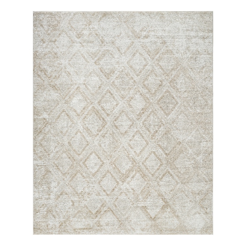 Nourison Home Dekor 8' x 10' PolyesterIvory Beige Area Rug