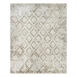 Nourison Home Dekor 8' x 10' Polyester Ivory Taupe Area Rug