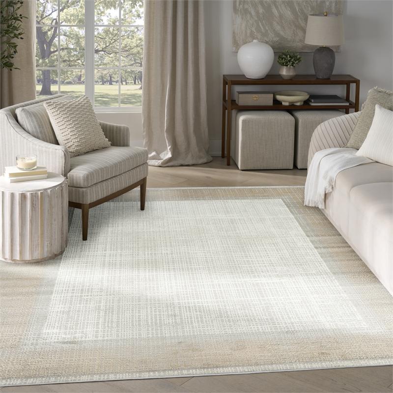 Nourison Home Dekor 8' x 10' Polyester Grey Area Rug