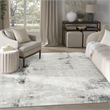 Nourison Home Dekor 8' x 10' Polyester Grey Charcoal Area Rug
