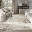 Nourison Home Dekor 8' x 10' Polyester Ivory Taupe Area Rug
