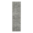 Nourison Home Concerto 10' Runner Fabric Dark Grey Area Rug