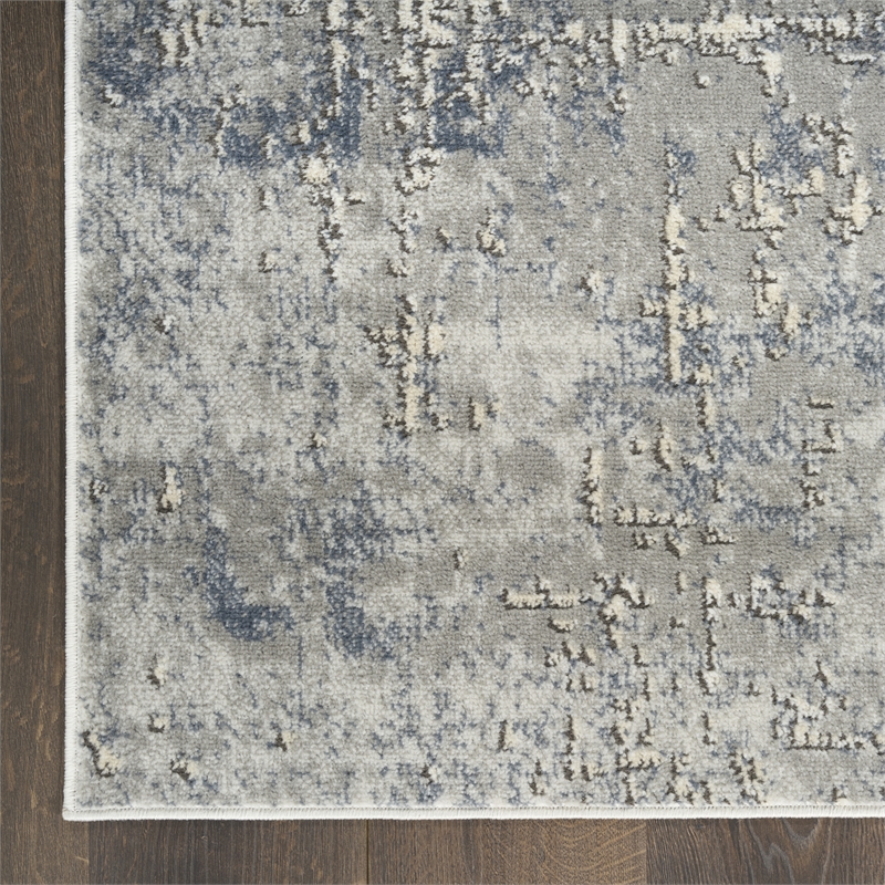 Nourison Home Concerto 8' x 10' Fabric Dark Grey Area Rug