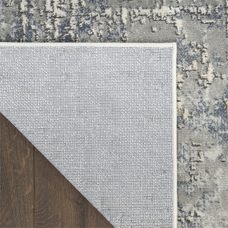 Nourison Home Concerto 8' x 10' Fabric Dark Grey Area Rug