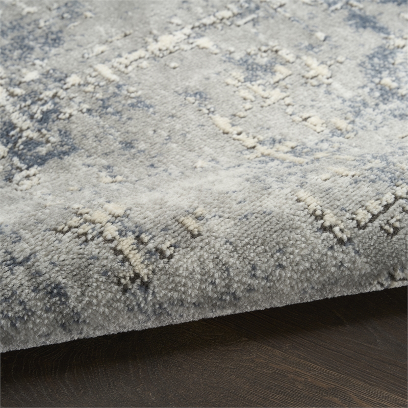 Nourison Home Concerto 8' x 10' Fabric Dark Grey Area Rug